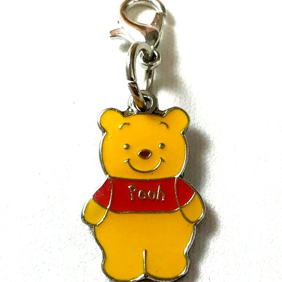 Vintage Disney Winnie The Pooh Charm Bear Clip On Disneyana Zipper Pull Purse - Picture 2 of 11